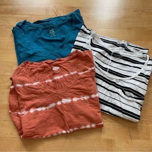 Three Old Navy tees
